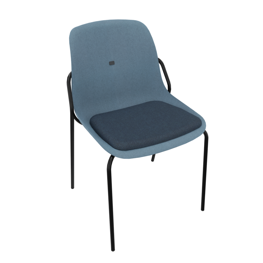 Azure Blue Veeda Fine Chair