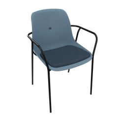 Azure Blue Veeda Fine Armchair