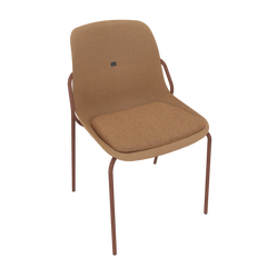 Brown Beige Veeda Fine Chair