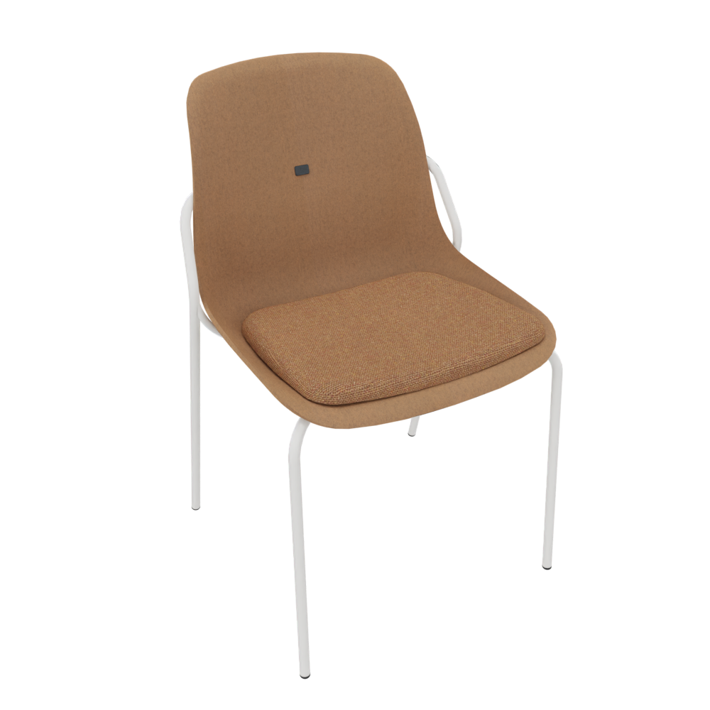 Brown Beige Veeda Fine Chair