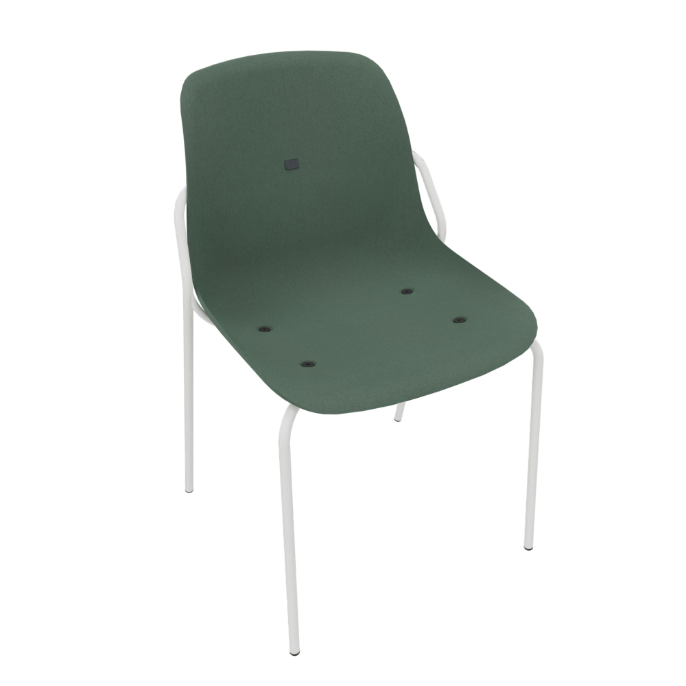 Pine Dark Green Veeda Fine Chair