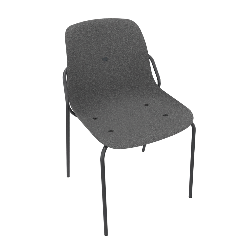 Anthracite Grey Veeda Fine Chair