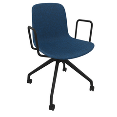 Egyptian Blue Fluxee Upholstered Task Armchair