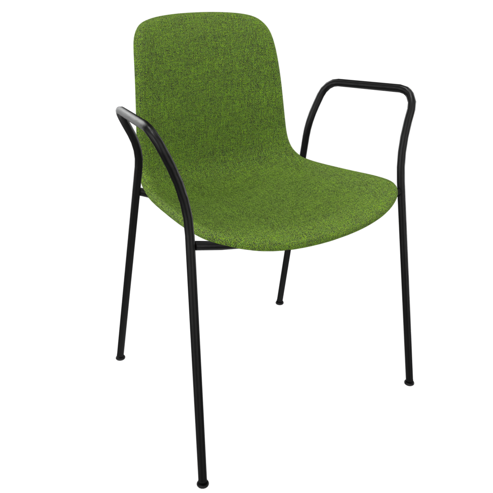 Forest Green Fluxee Upholstered Armchair