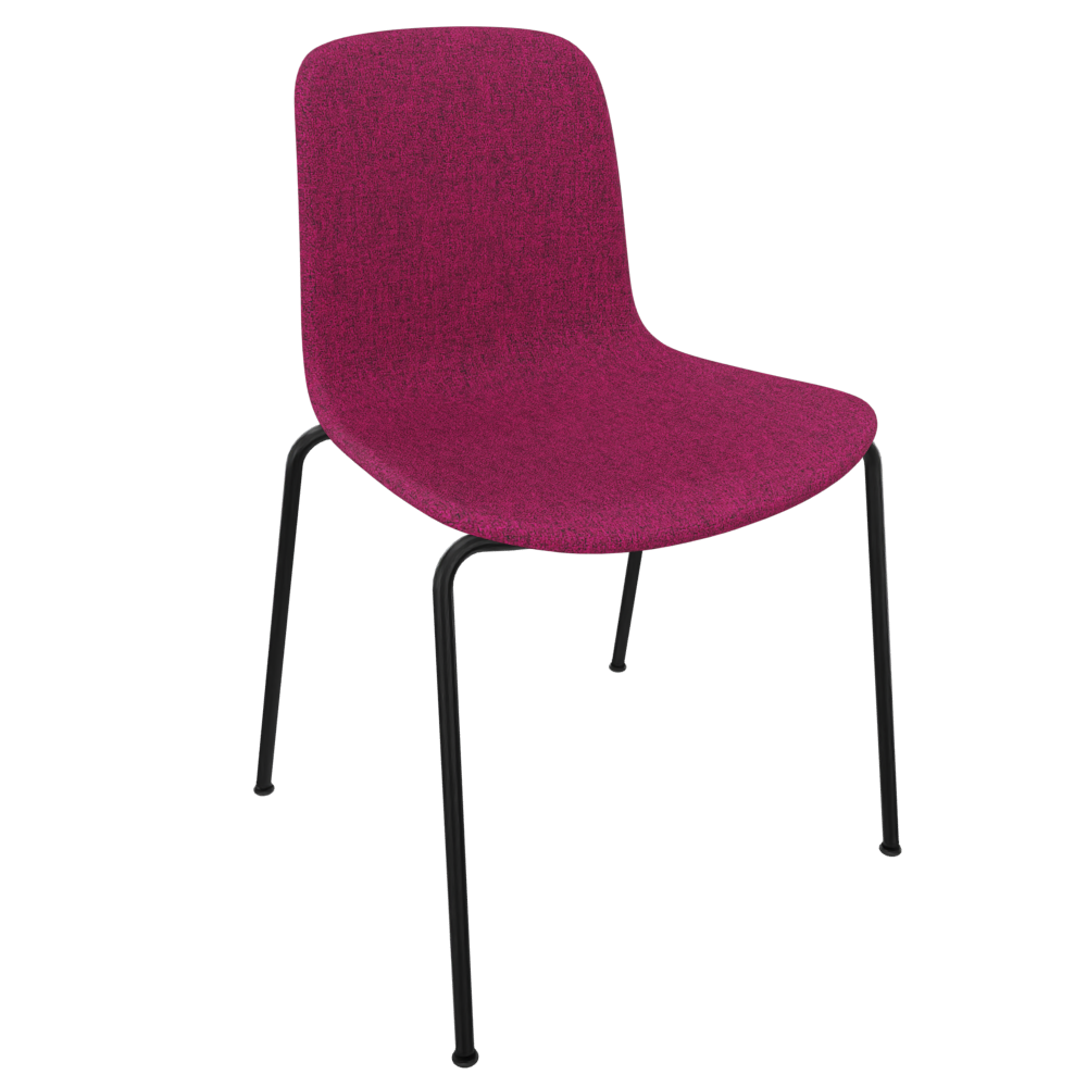 Fuscia Pink Fluxee Upholstered Chair