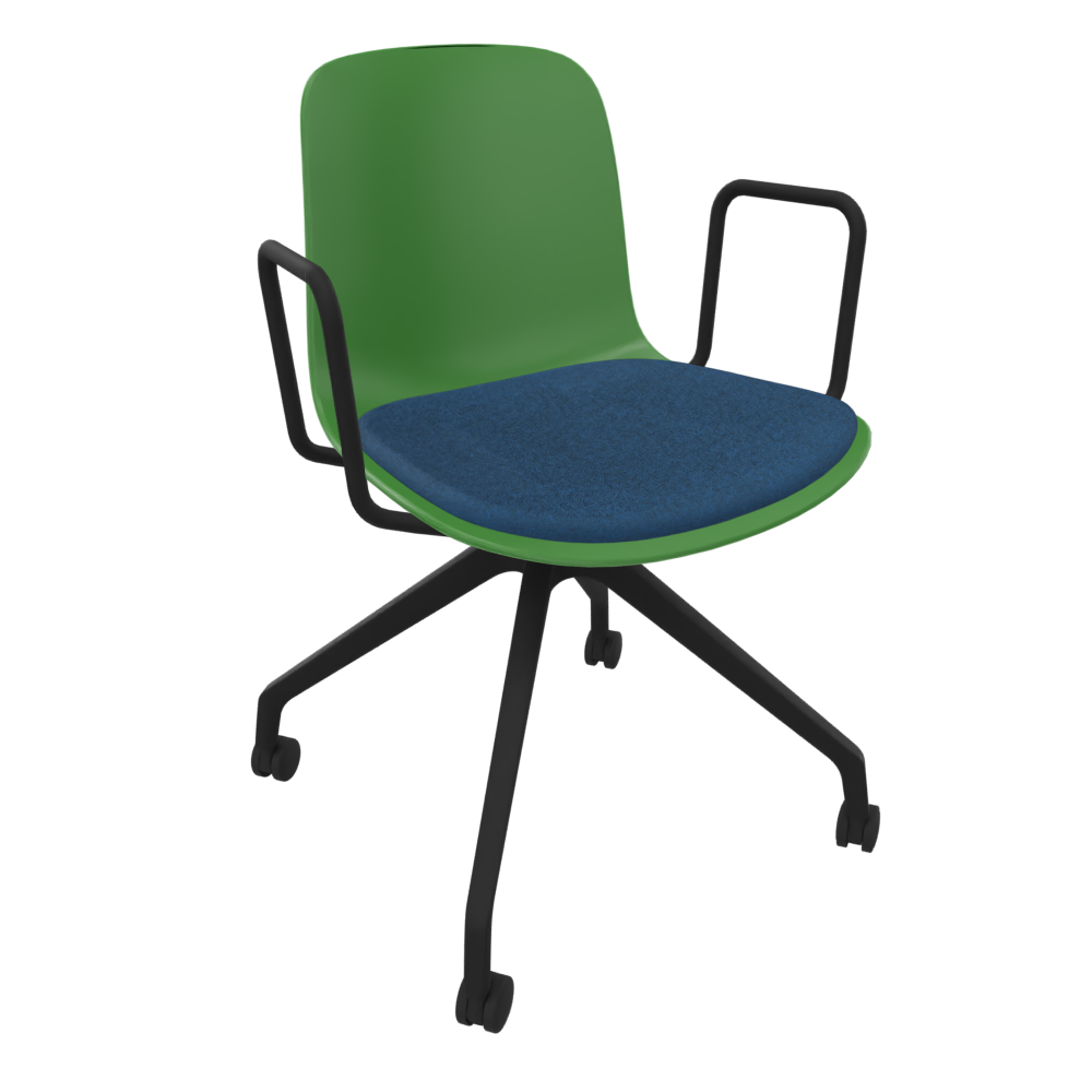 Green Fluxee Task Armchair