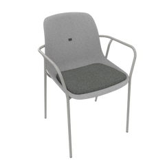 Light Grey Veeda Fine Armchair