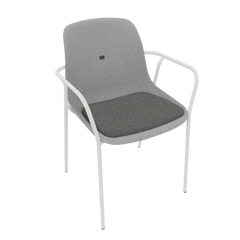 Light Grey Veeda Fine Armchair