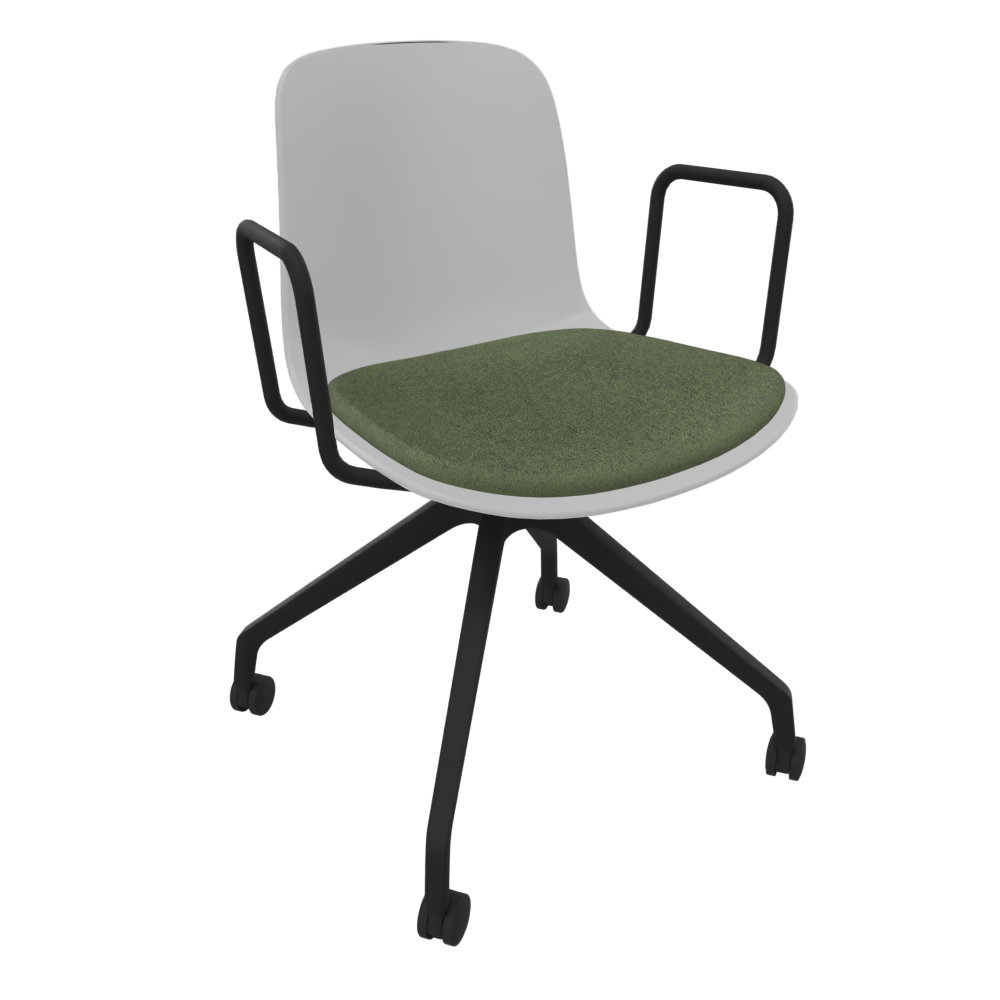 Light Grey Fluxee Task Armchair