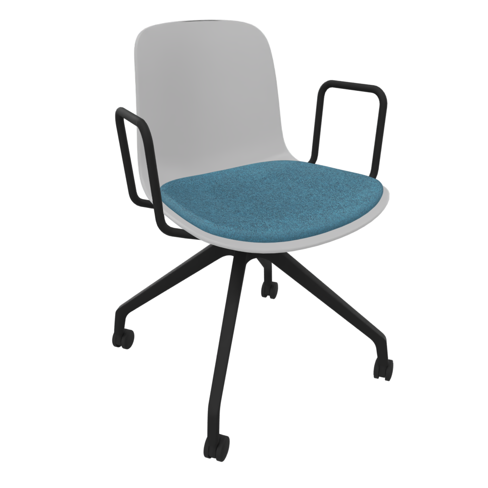 Light Grey Fluxee Task Armchair