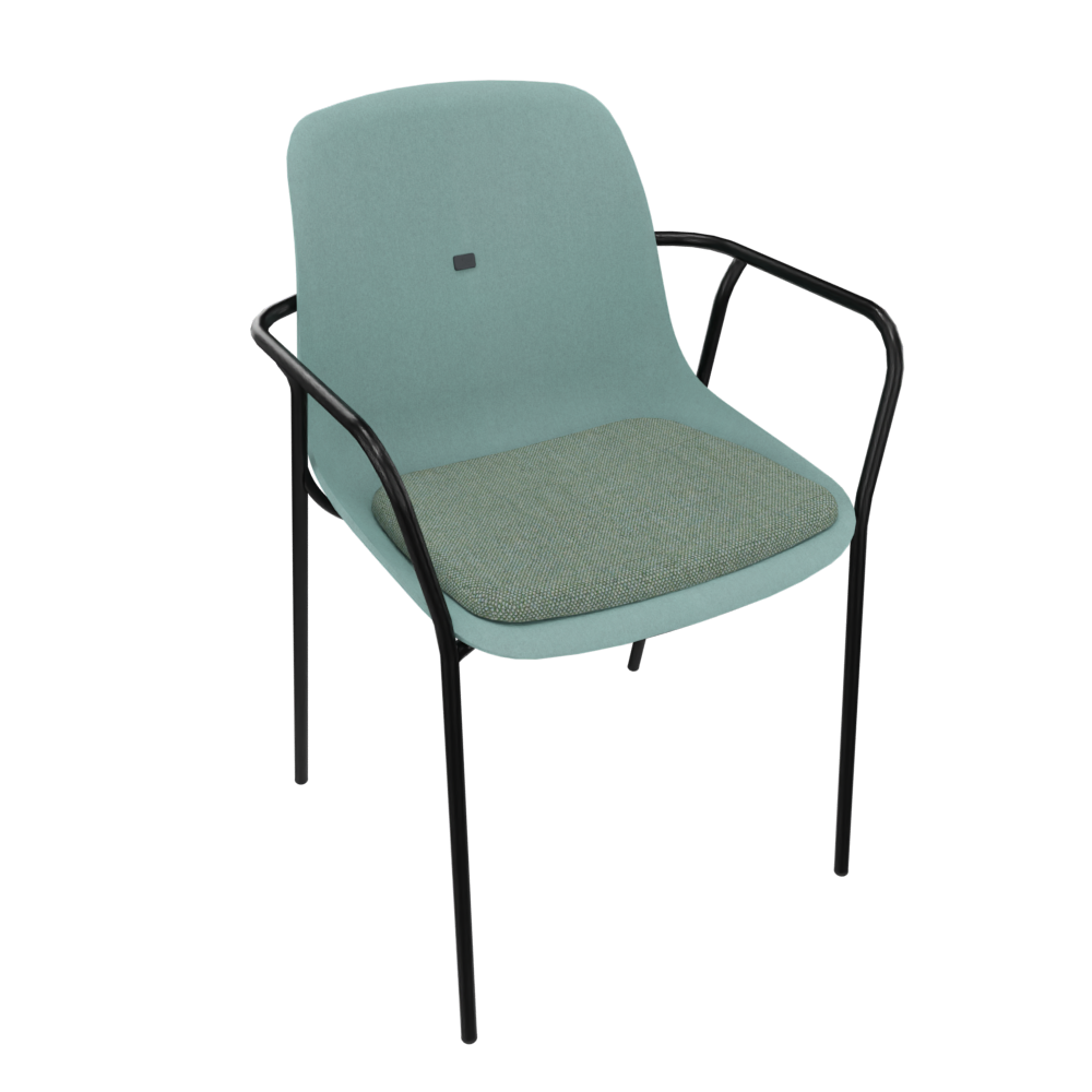 Pastel Turquoise Veeda Fine Armchair