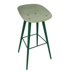 Pale Light Green Veeda Wooden Stool