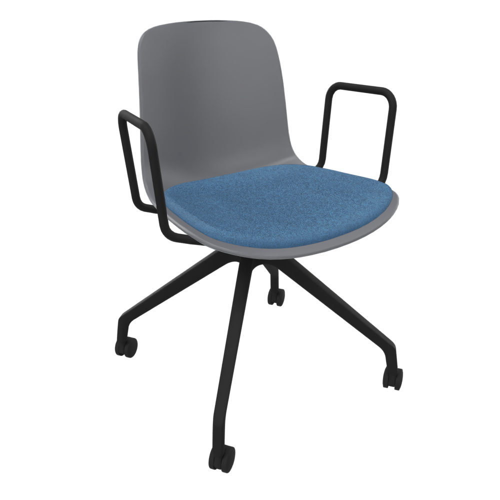 Mid Grey Fluxee Task Armchair