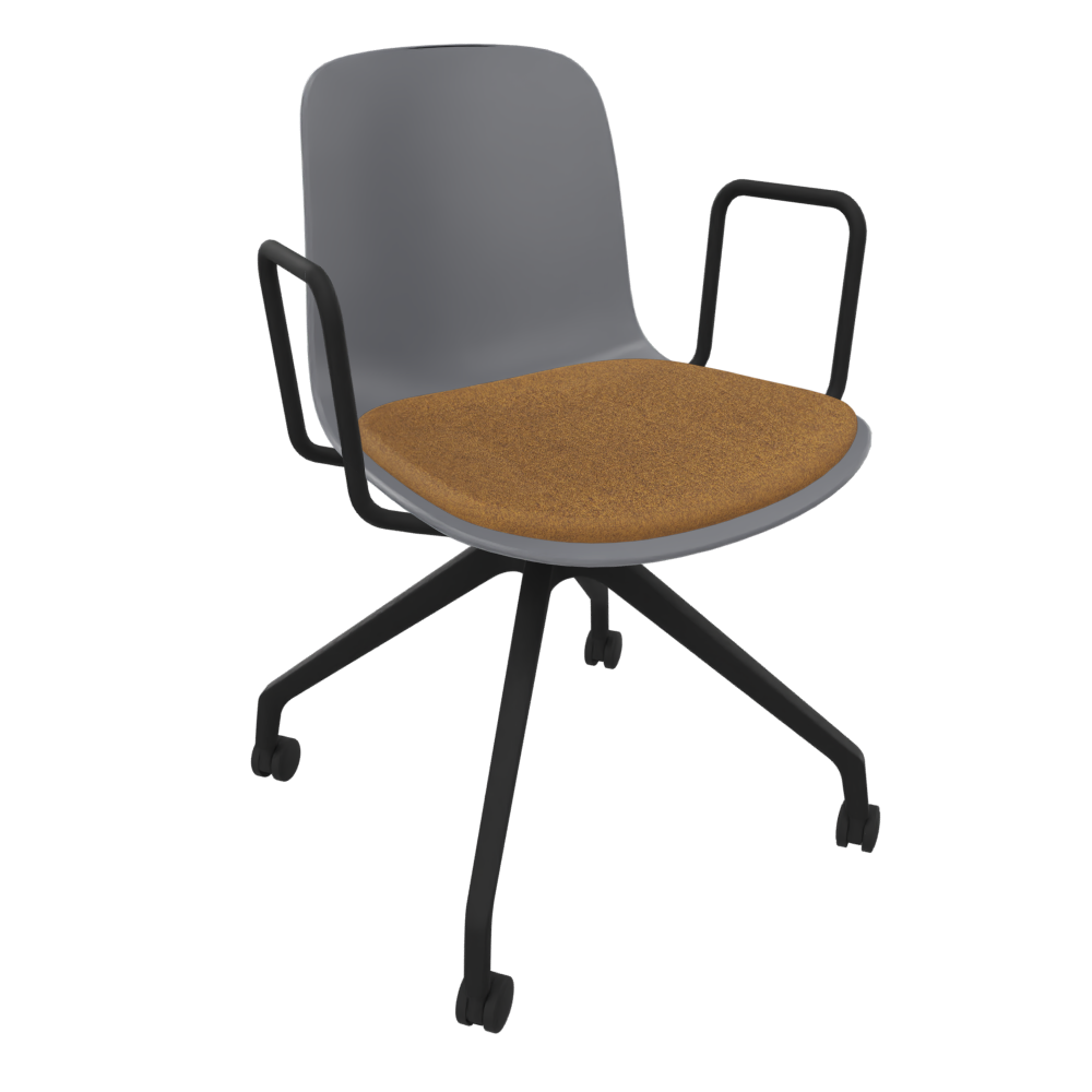 Mid Grey Fluxee Task Armchair