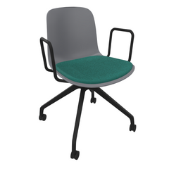 Mid Grey Fluxee Task Armchair