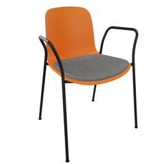 Orange Fluxee Armchair