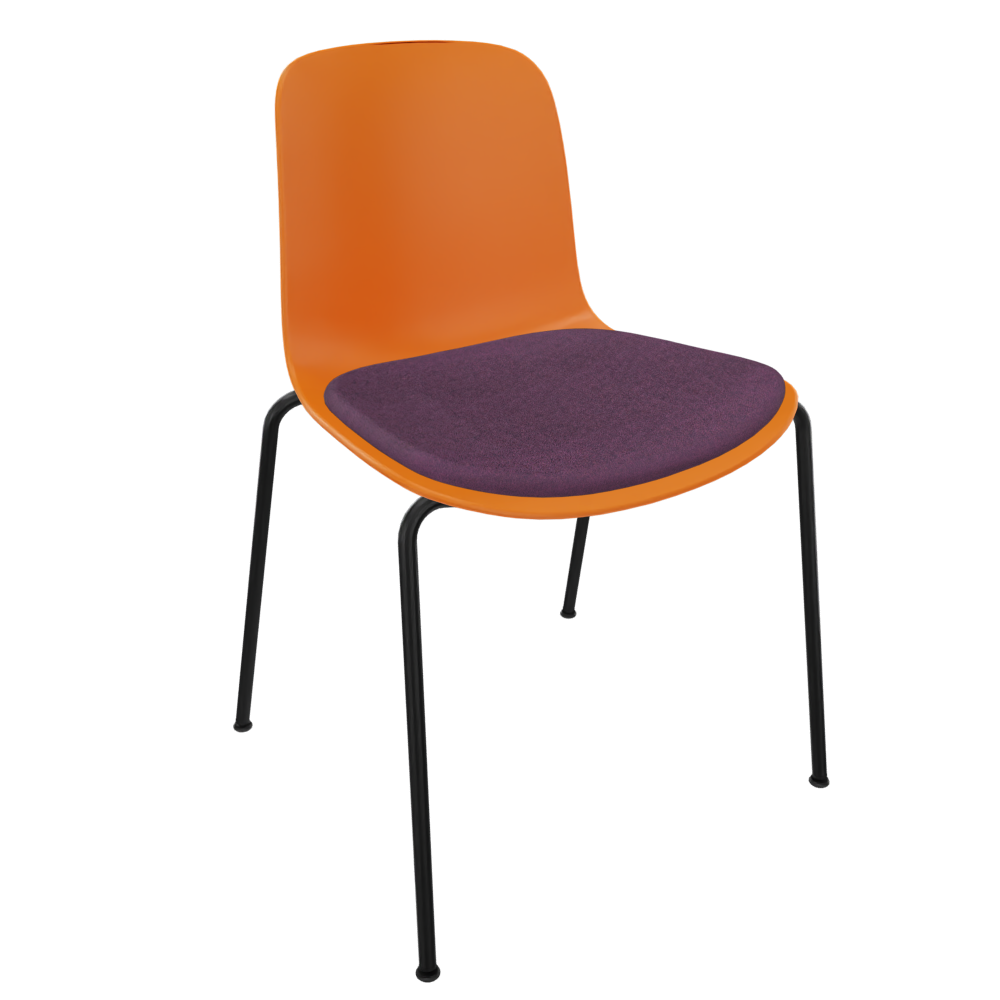 Orange Fluxee Chair