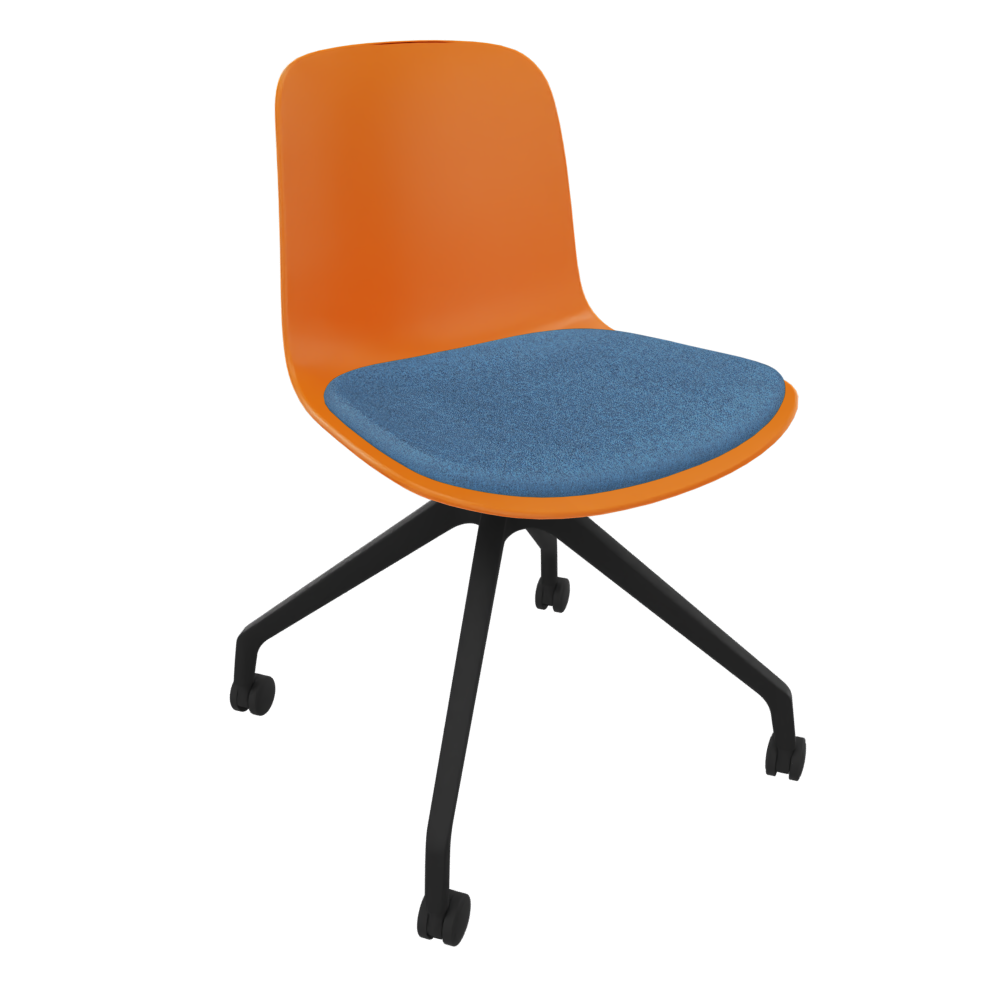 Orange Fluxee Task Chair