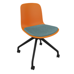 Orange Fluxee Task Chair