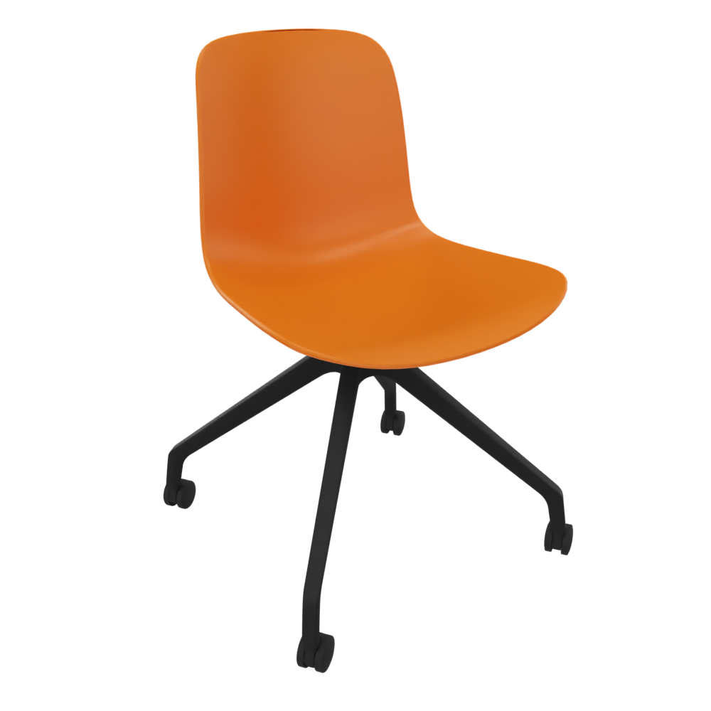 Orange Fluxee Task Chair