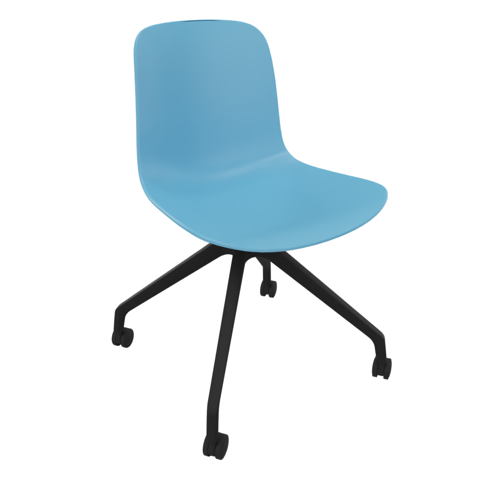 Pastel Blue Fluxee Task Chair