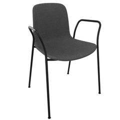 Steel Grey Fluxee Upholstered Armchair