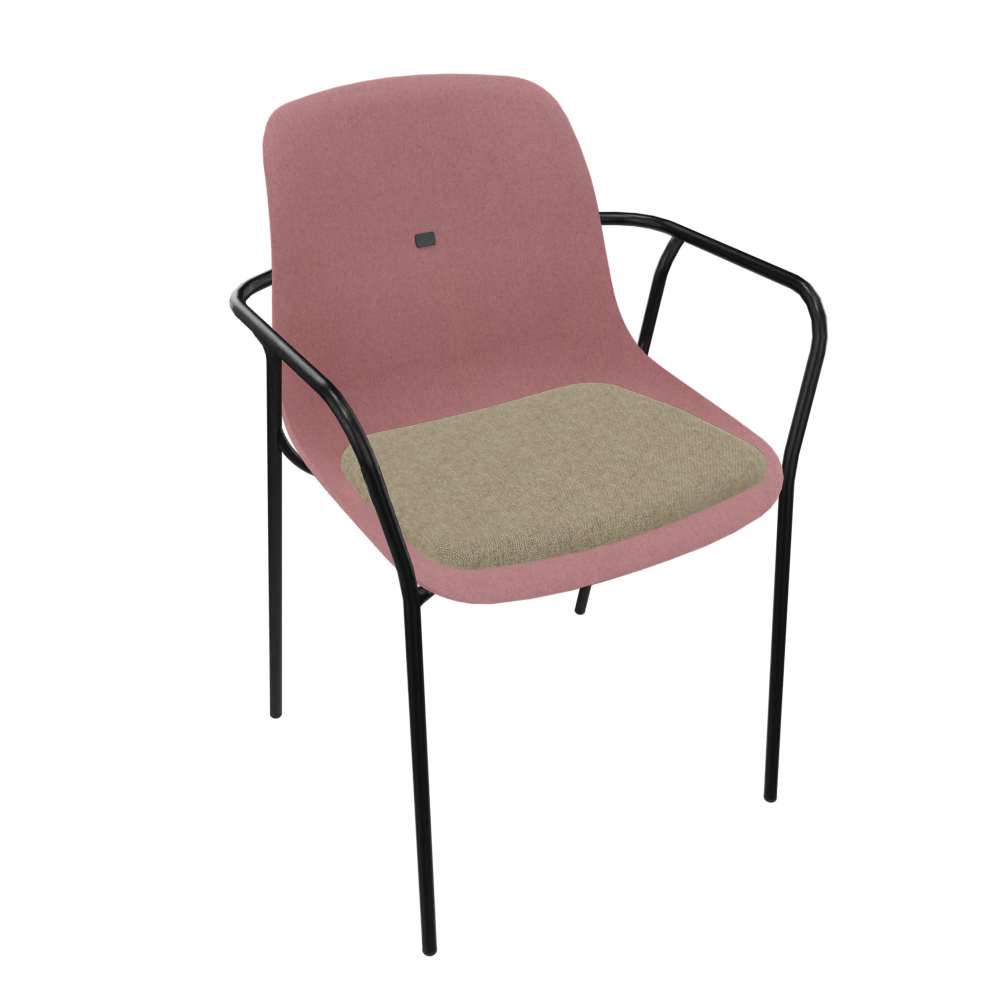 Antique Pink Veeda Fine Armchair