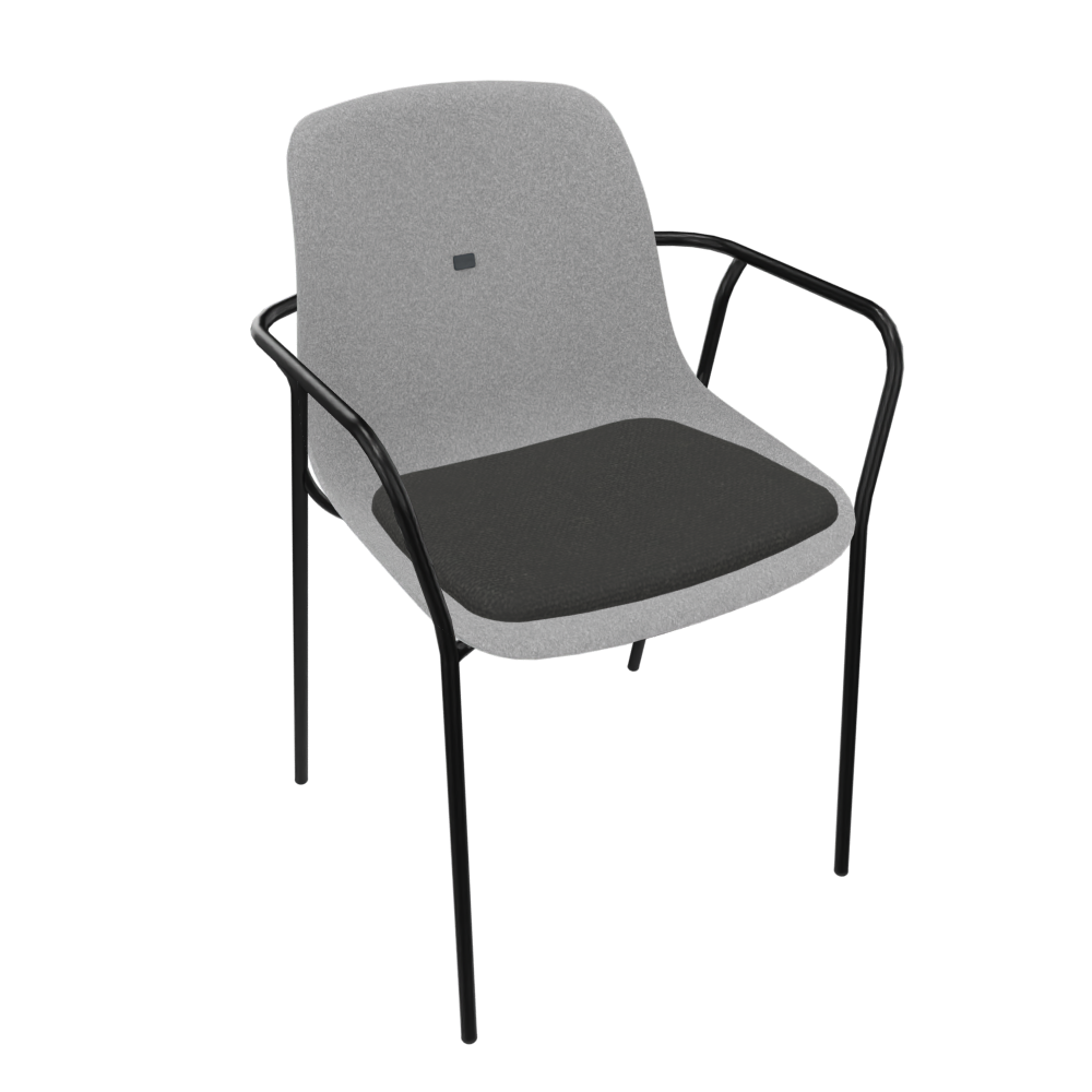 Light Grey Veeda Fine Armchair