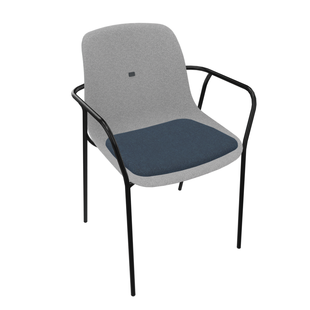 Light Grey Veeda Fine Armchair