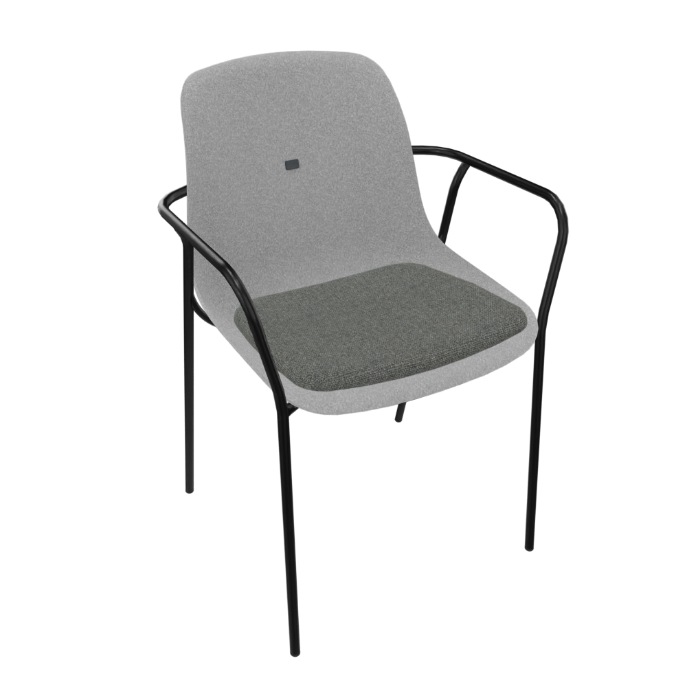 Light Grey Veeda Fine Armchair