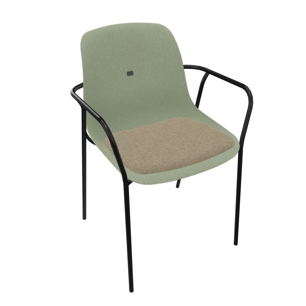 Pale Light Green Veeda Fine Armchair