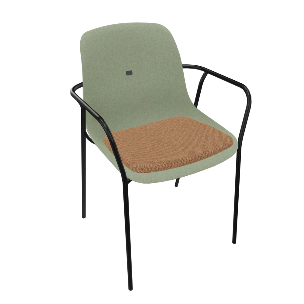 Pale Light Green Veeda Fine Armchair