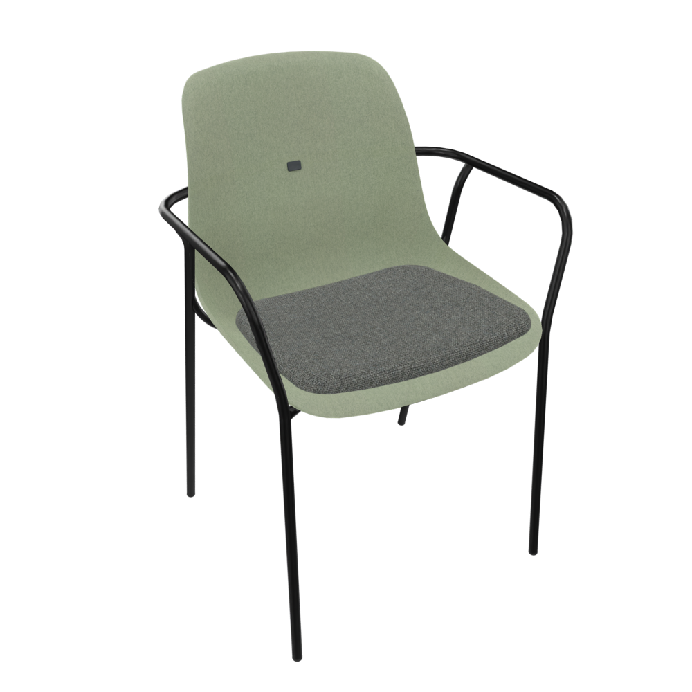 Pale Light Green Veeda Fine Armchair