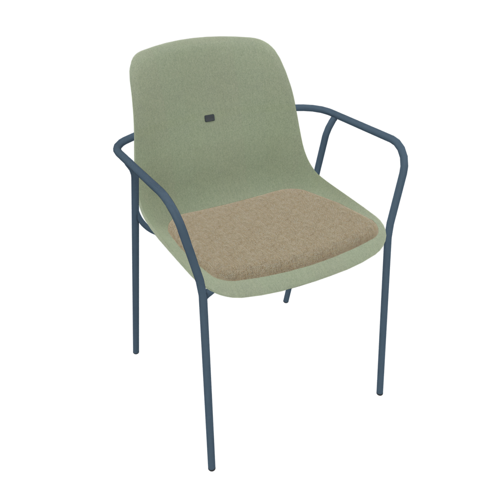 Pastel Turquoise Veeda Fine Armchair