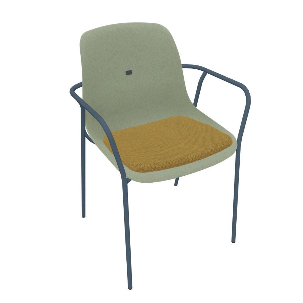 Pastel Turquoise Veeda Fine Armchair