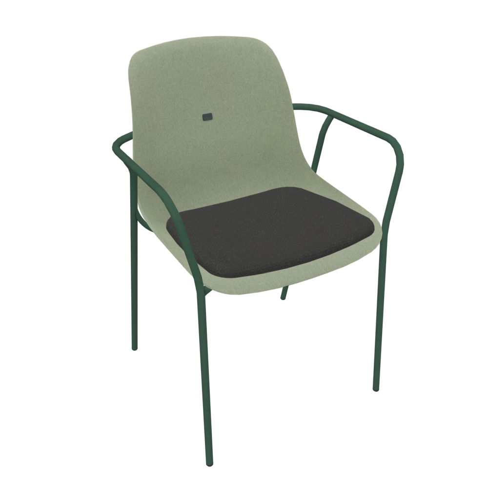 Pale Light Green Veeda Fine Armchair