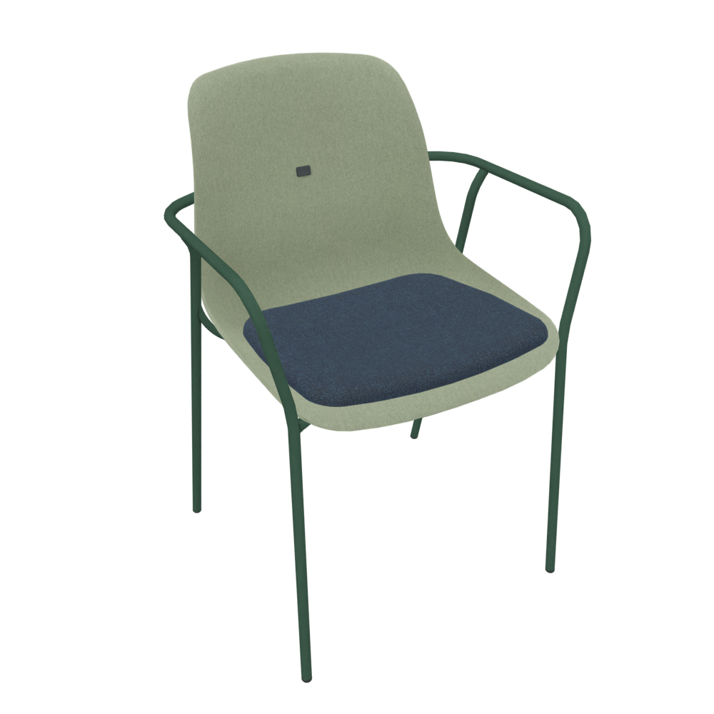 Pale Light Green Veeda Fine Armchair