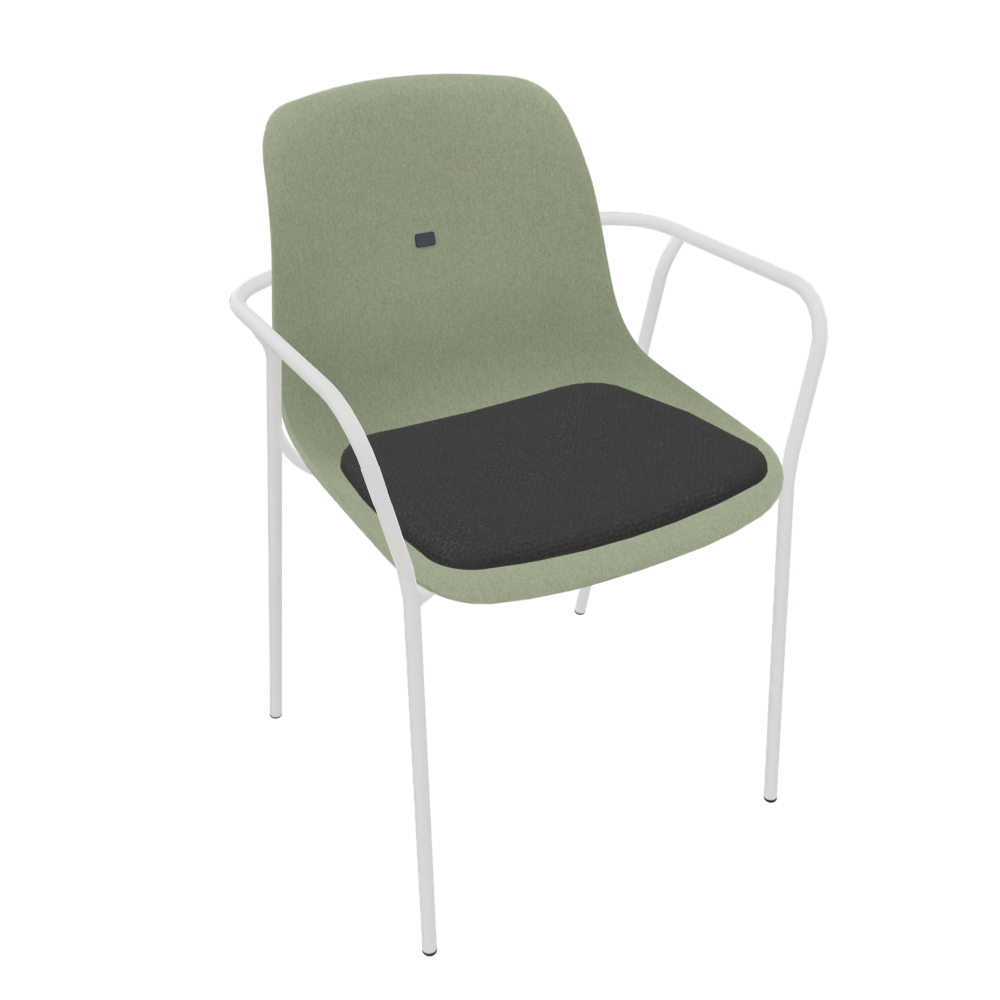 Pale Light Green Veeda Fine Armchair