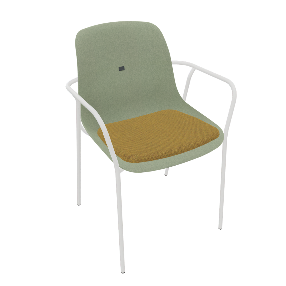 Pale Light Green Veeda Fine Armchair