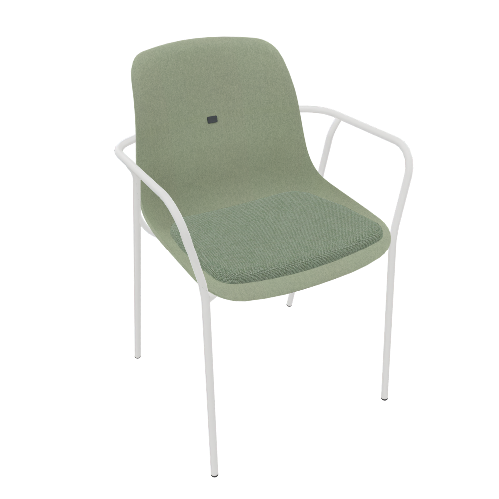 Pastel Turquoise Veeda Fine Armchair