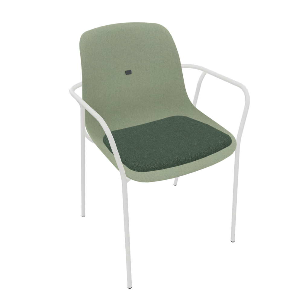 Pale Light Green Veeda Fine Armchair