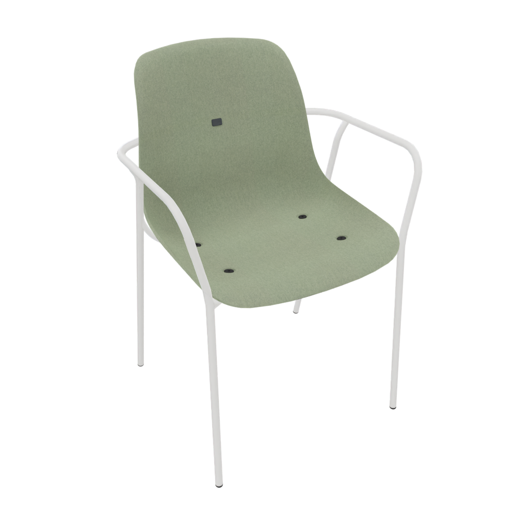 Pastel Turquoise Veeda Fine Armchair