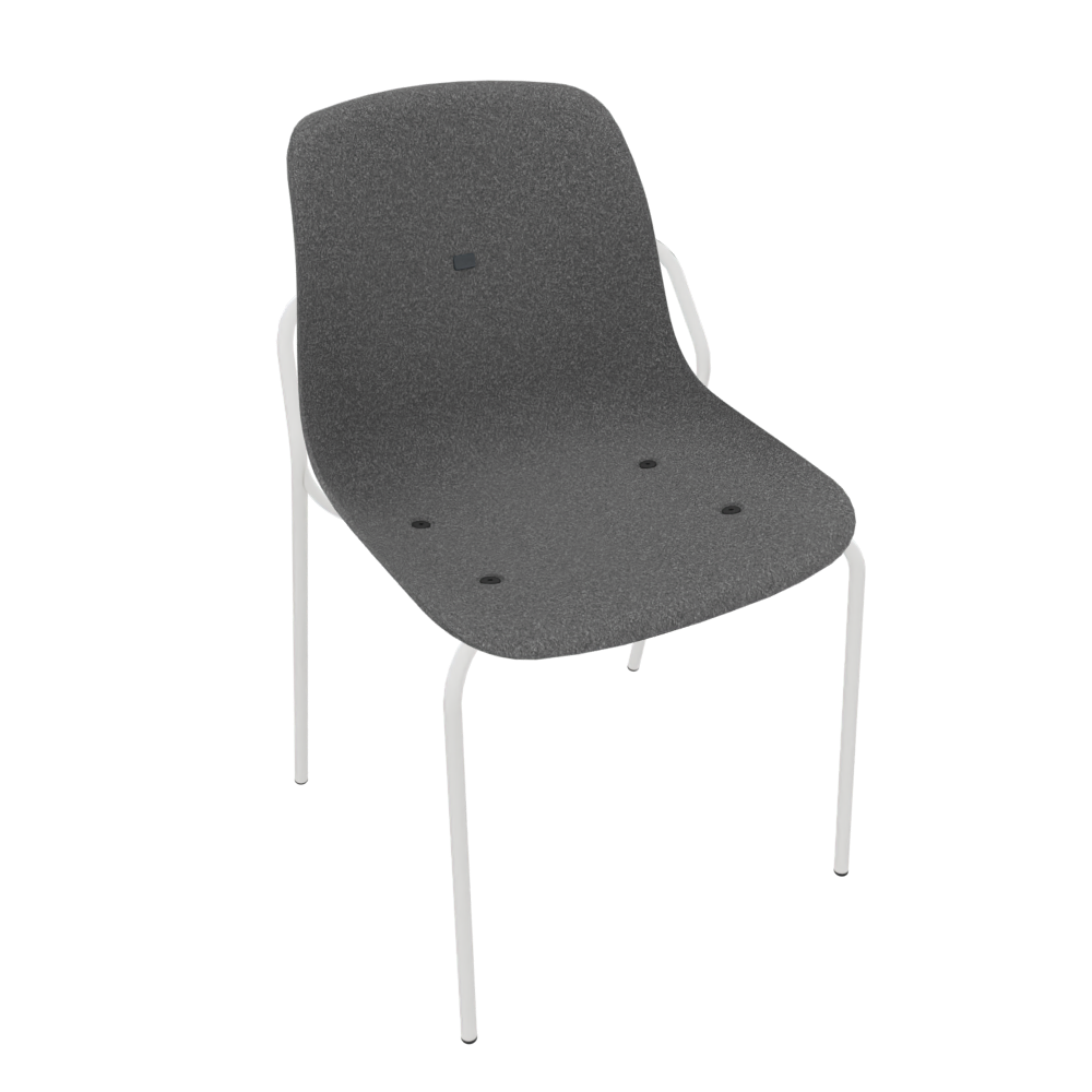 Anthracite Grey Veeda Fine Chair