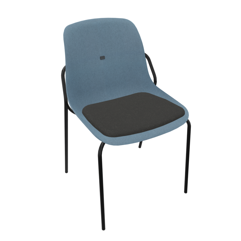 Azure Blue Veeda Fine Chair