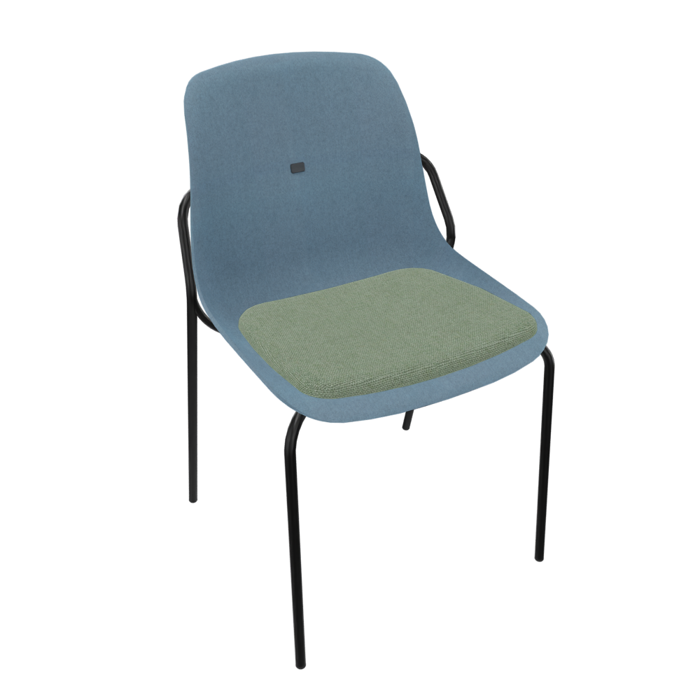 Azure Blue Veeda Fine Chair