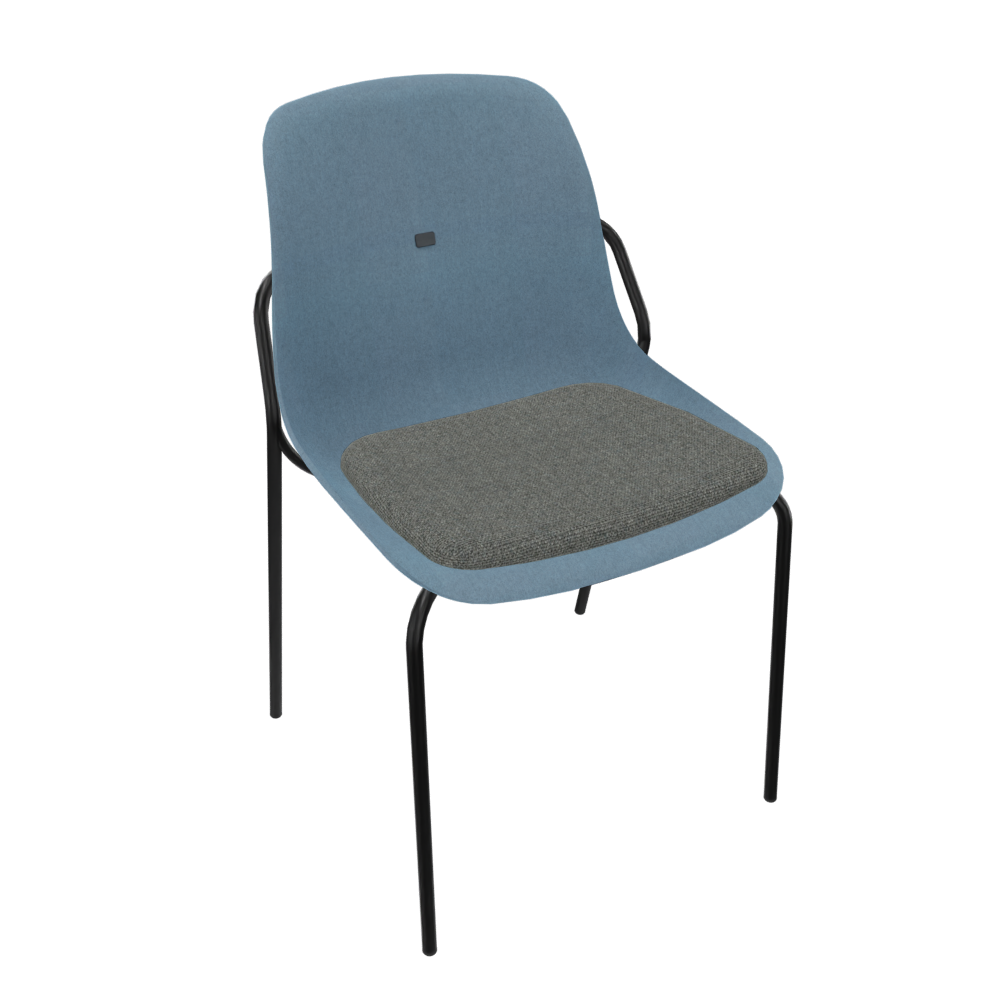 Azure Blue Veeda Fine Chair