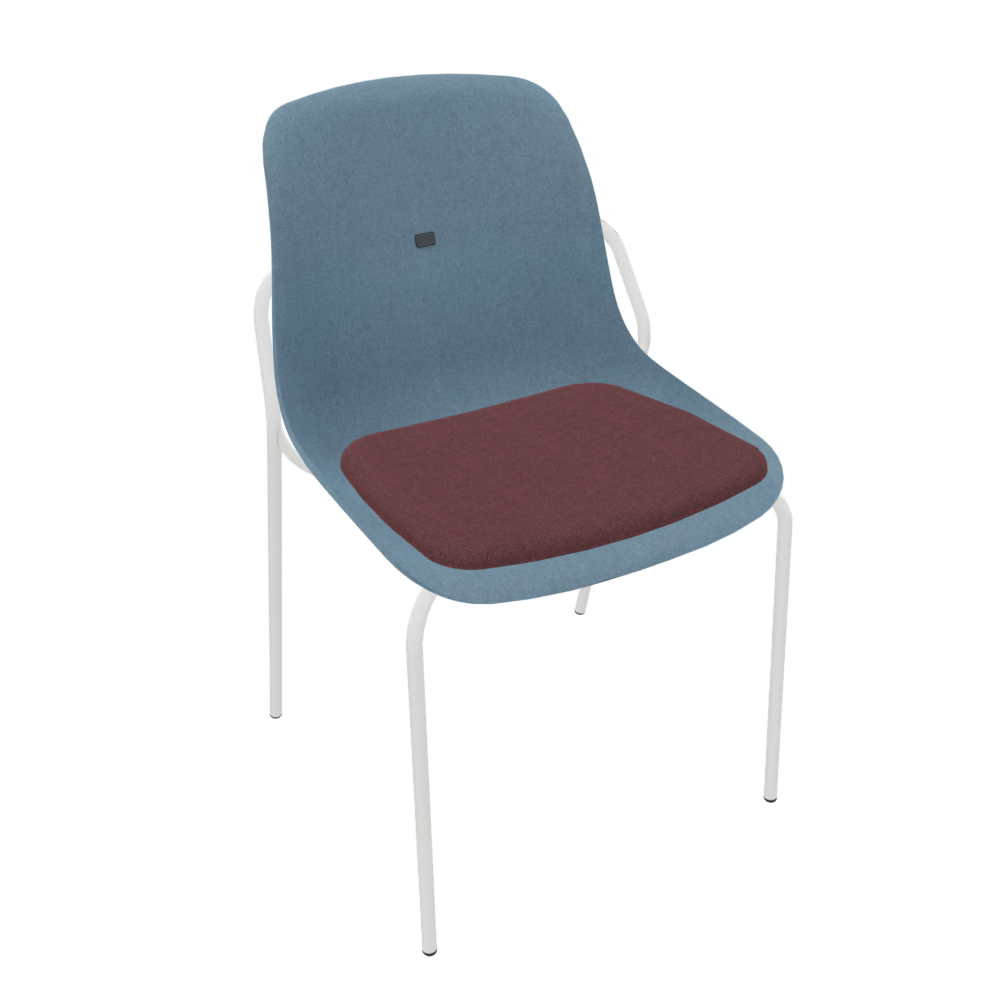 Azure Blue Veeda Fine Chair