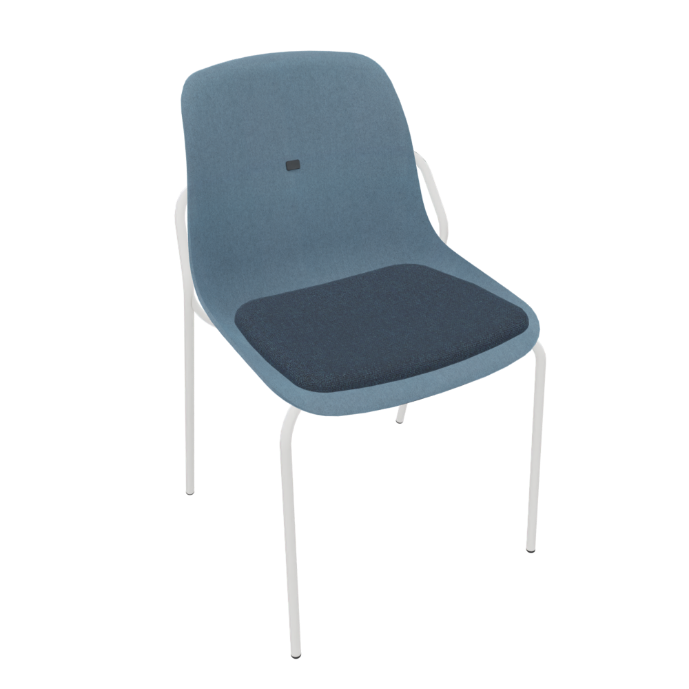 Azure Blue Veeda Fine Chair