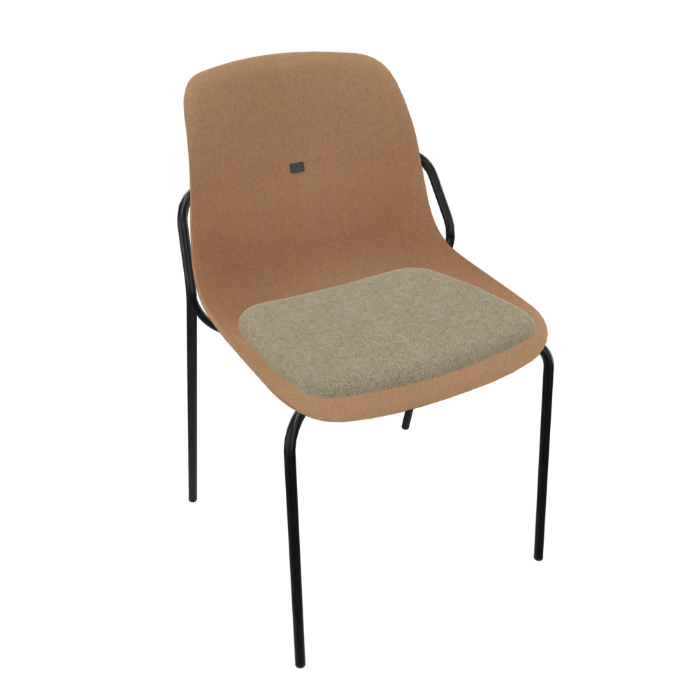 Brown Beige Veeda Fine Chair