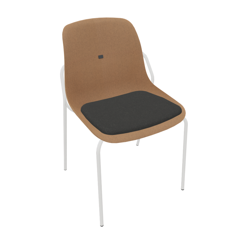 Brown Beige Veeda Fine Chair